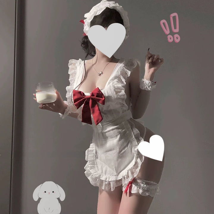 Sexy Maid Apron Lingerie Set