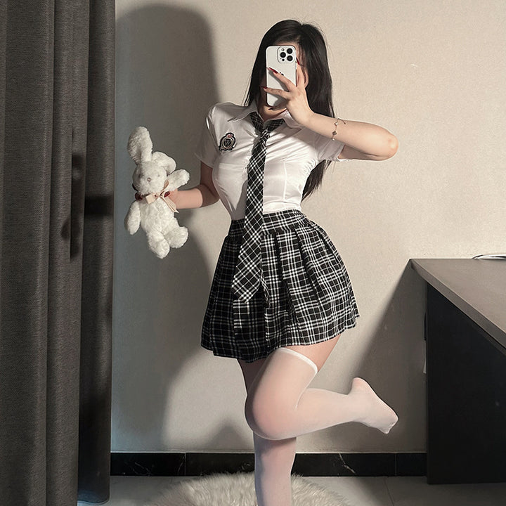 Sexy Schoolgirl Lingerie Set