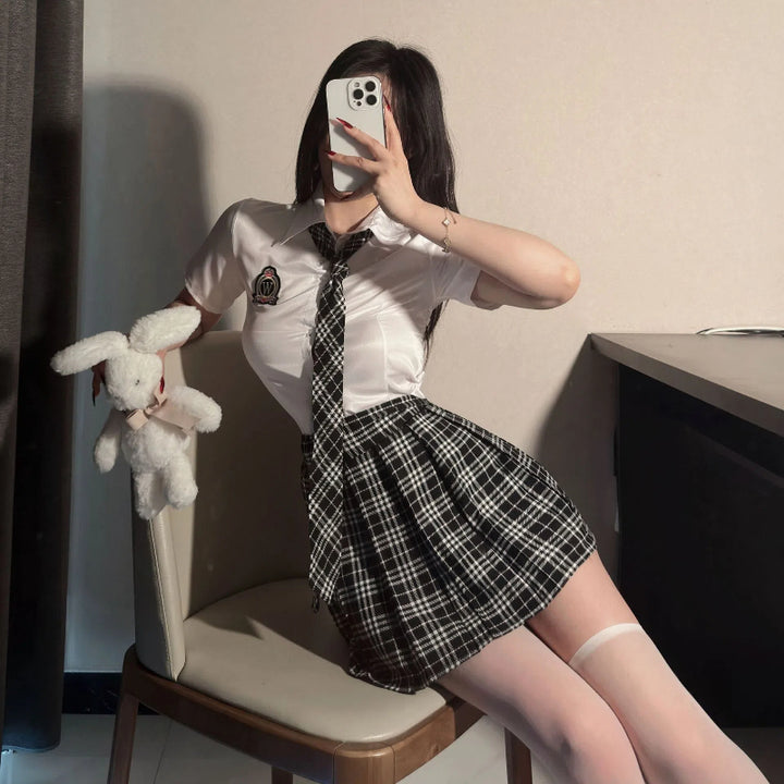 Sexy Schoolgirl Lingerie Set
