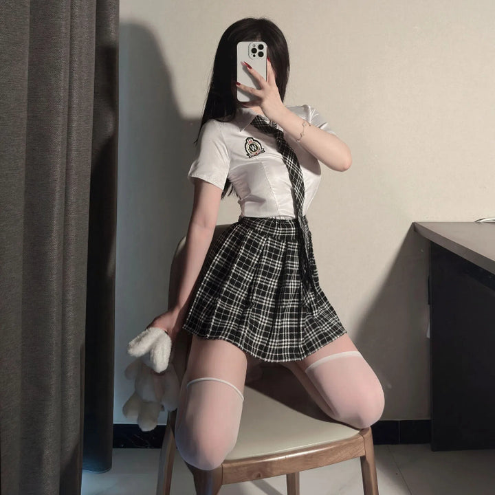Sexy Schoolgirl Lingerie Set