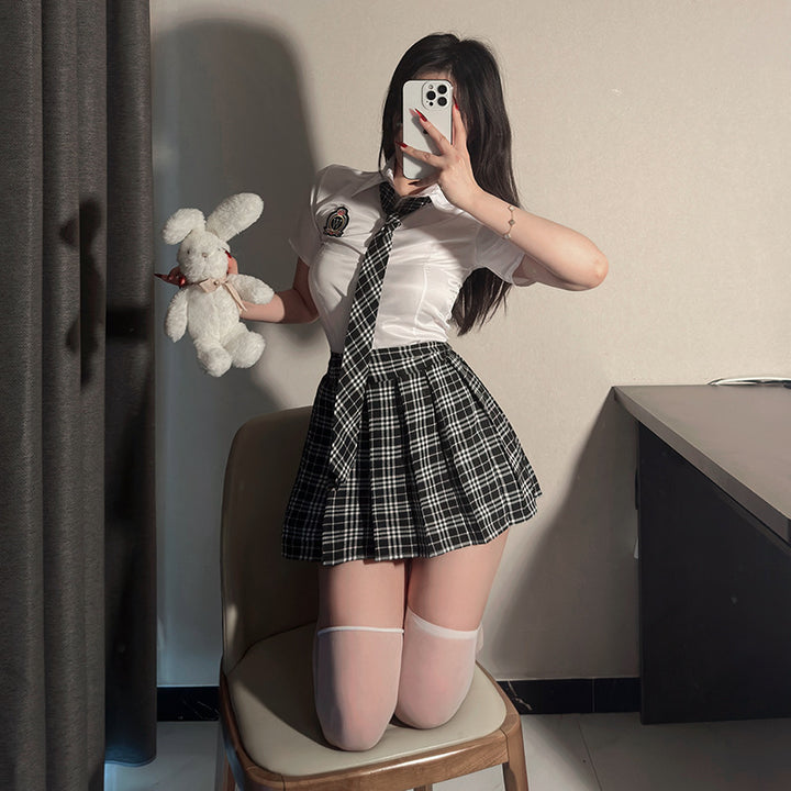 Sexy Schoolgirl Lingerie Set