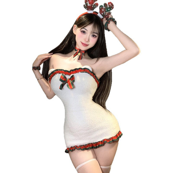 White Christmas Maid Costume