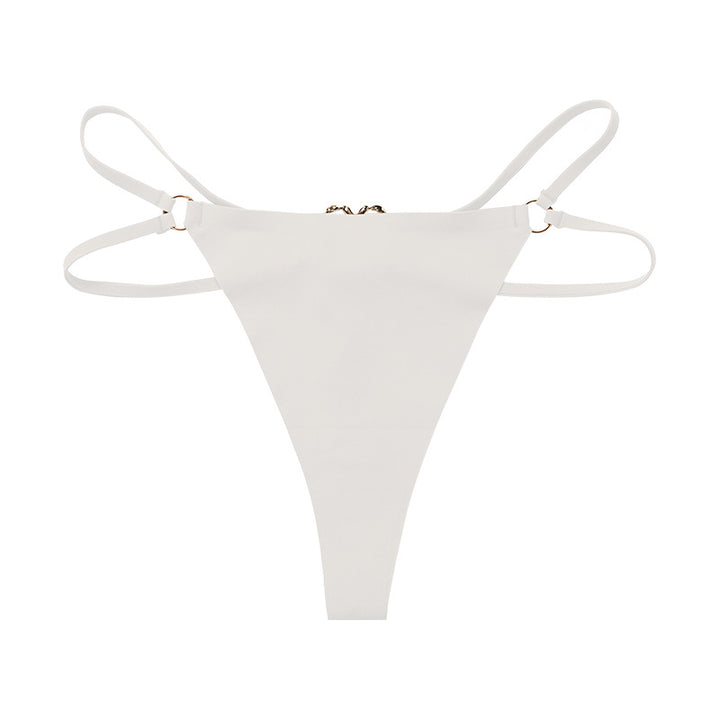 Strappy Heart-Ring Micro Thong