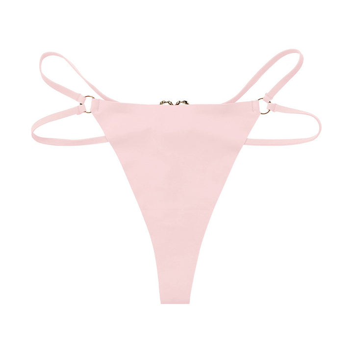 Strappy Heart-Ring Micro Thong